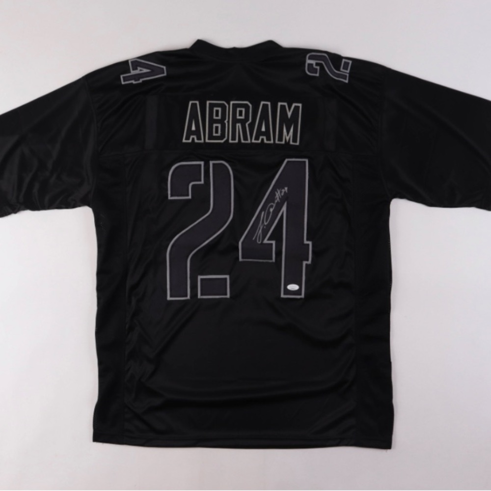 Signed Johnathan Abram Jersey